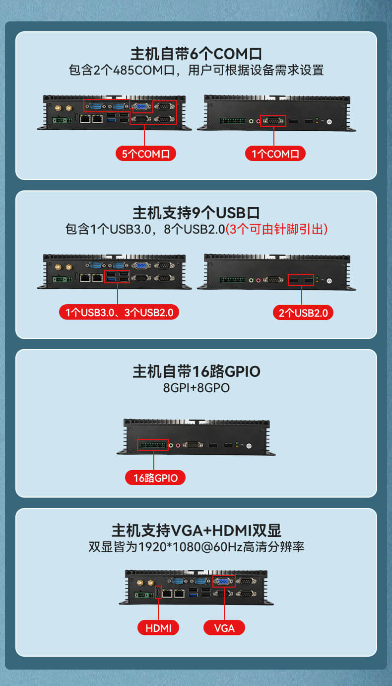 東田無風(fēng)扇嵌入式工控機(jī),車隊管理系統(tǒng)工業(yè)電腦,DTB-3002-J1900