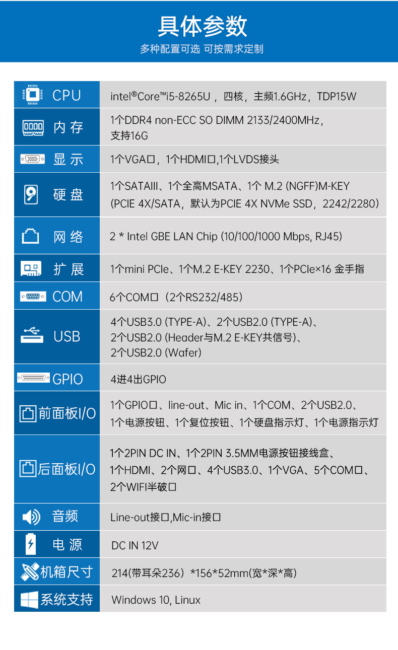 酷睿8代迷你主機(jī),嵌入式無(wú)風(fēng)扇工業(yè)電腦,DTB-3002-8265U.jpg