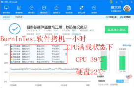 拷機后CPU平均溫度：39℃.png